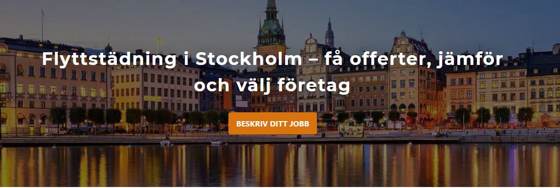 flyttstädning Stockholm offert